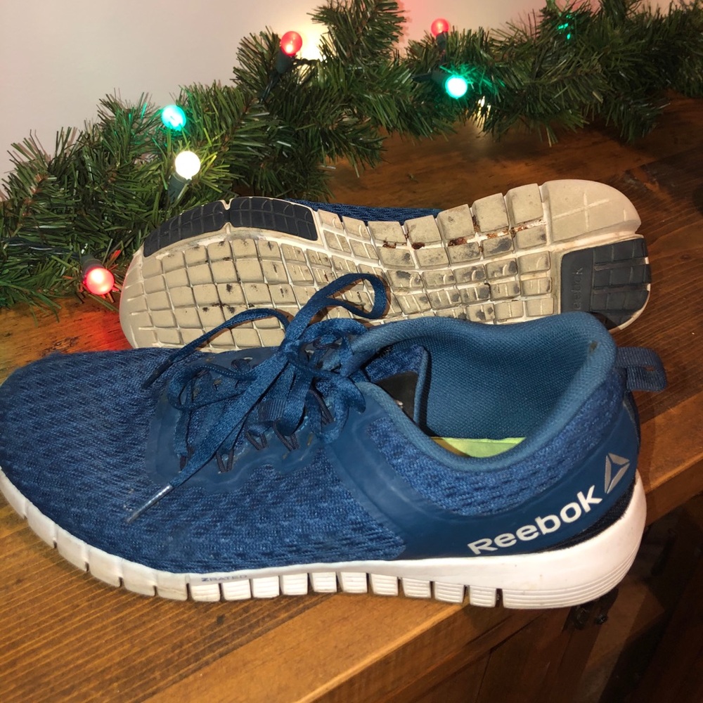 Blue Reebok Running Shoes - Picture 4 of 5